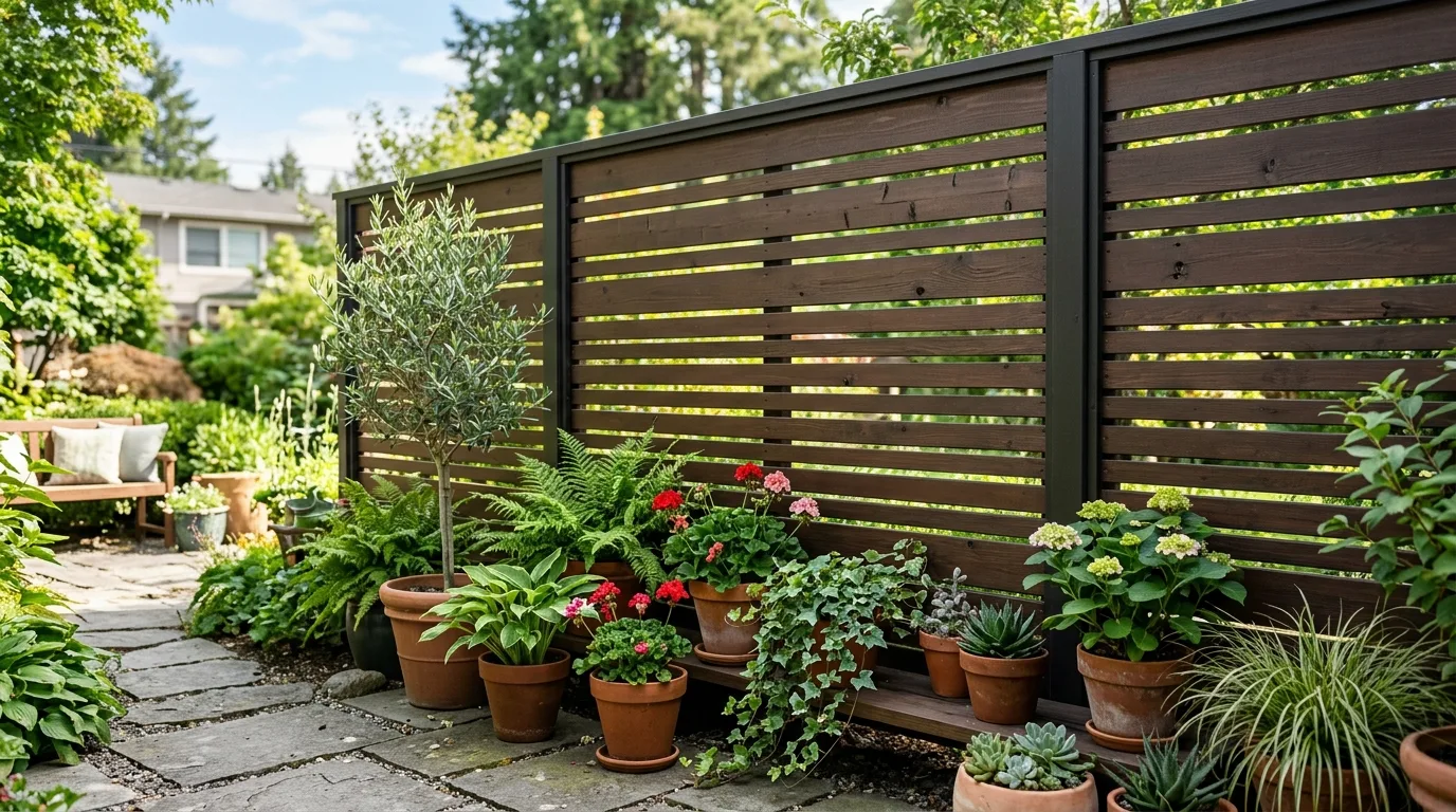 Tall Lattice Privacy Panel